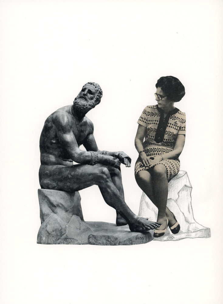 Limited Edition Print A Campaign To Get A Husband Home - from the series Life and Statues